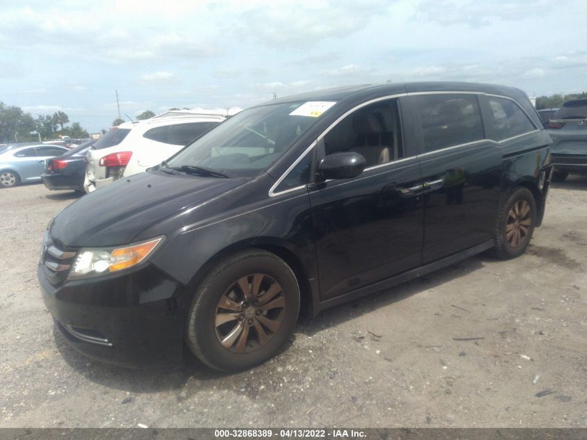 2014 HONDA ODYSSEY EX-L 5FNRL5H67EB036636