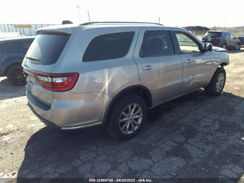 2017 DODGE DURANGO SXT 1C4RDJAG6HC661345