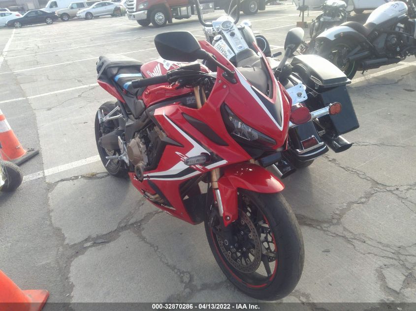 2019 HONDA CBR650 R MLHRH011XK5000100