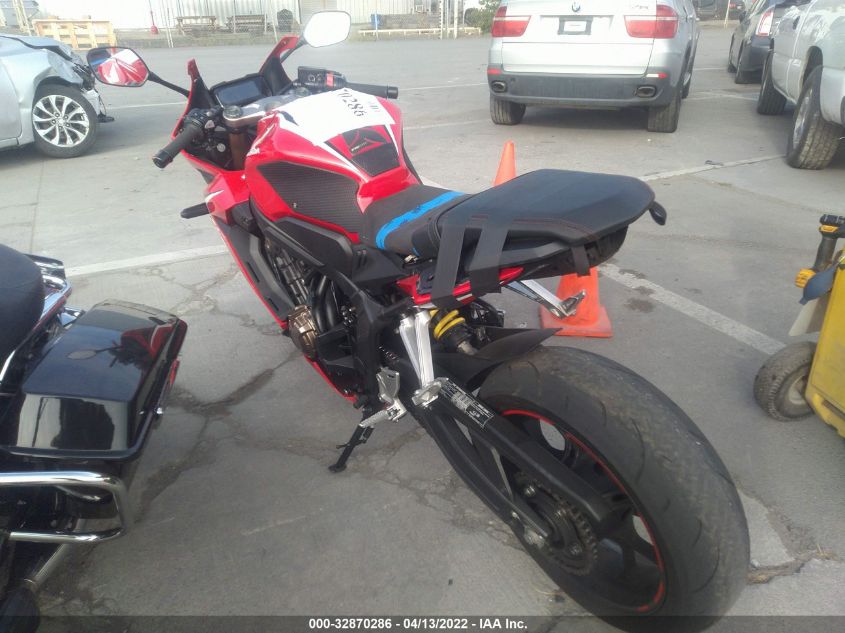 2019 HONDA CBR650 R MLHRH011XK5000100