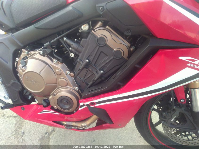 2019 HONDA CBR650 R MLHRH011XK5000100