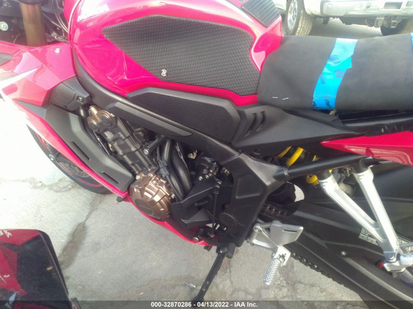 2019 HONDA CBR650 R MLHRH011XK5000100