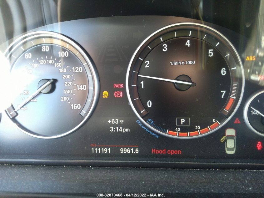 2013 BMW 5 SERIES 528I WBAXG5C59DD229366