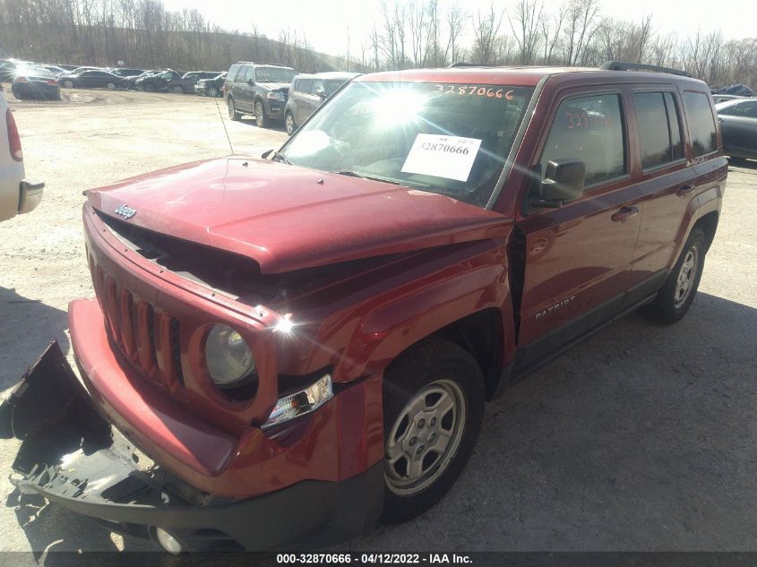 2014 JEEP PATRIOT SPORT 1C4NJRBB0ED720212