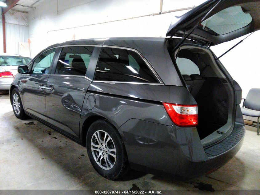 2013 HONDA ODYSSEY EX-L 5FNRL5H68DB063620