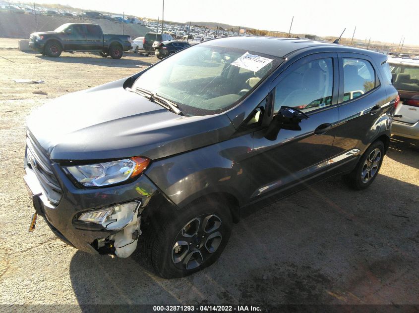 2020 FORD ECOSPORT S MAJ3S2FE1LC331345