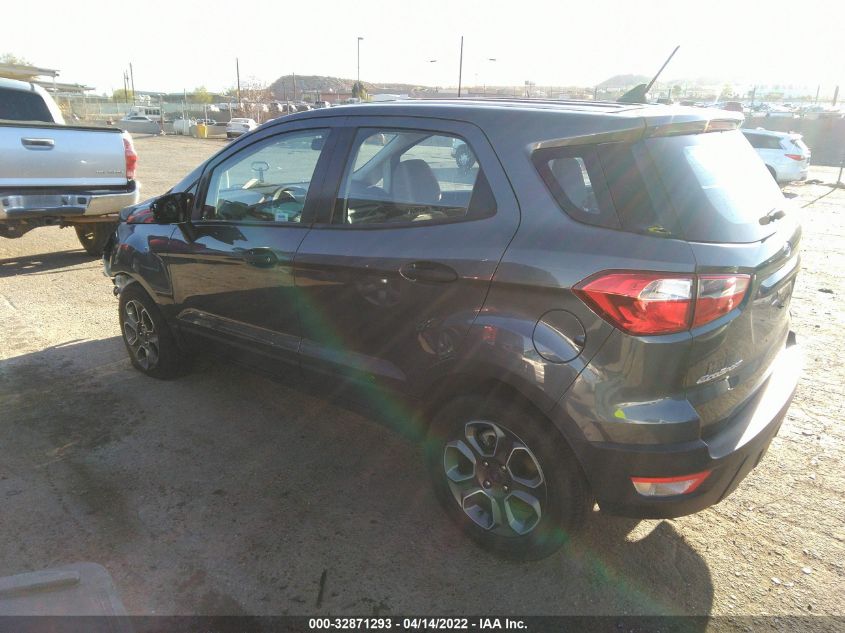 2020 FORD ECOSPORT S MAJ3S2FE1LC331345