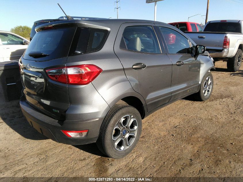 2020 FORD ECOSPORT S MAJ3S2FE1LC331345
