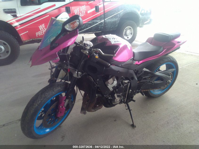 2007 SUZUKI GSX-R600 JS1GN7DA672105744
