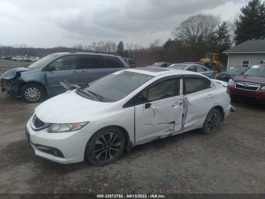 2013 HONDA CIVIC SDN EX-L 19XFB2F91DE242492
