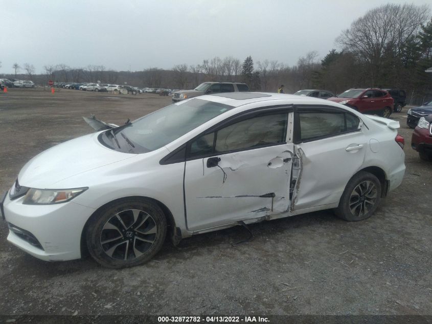 2013 HONDA CIVIC SDN EX-L 19XFB2F91DE242492