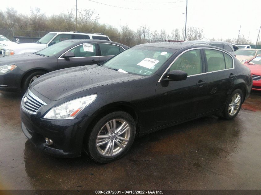 2013 INFINITI G37 SEDAN X JN1CV6AR3DM358998