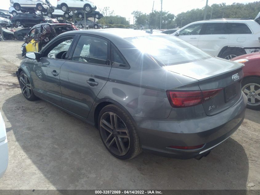 2017 AUDI A3 SEDAN PREMIUM WAUAUGFF6H1037831