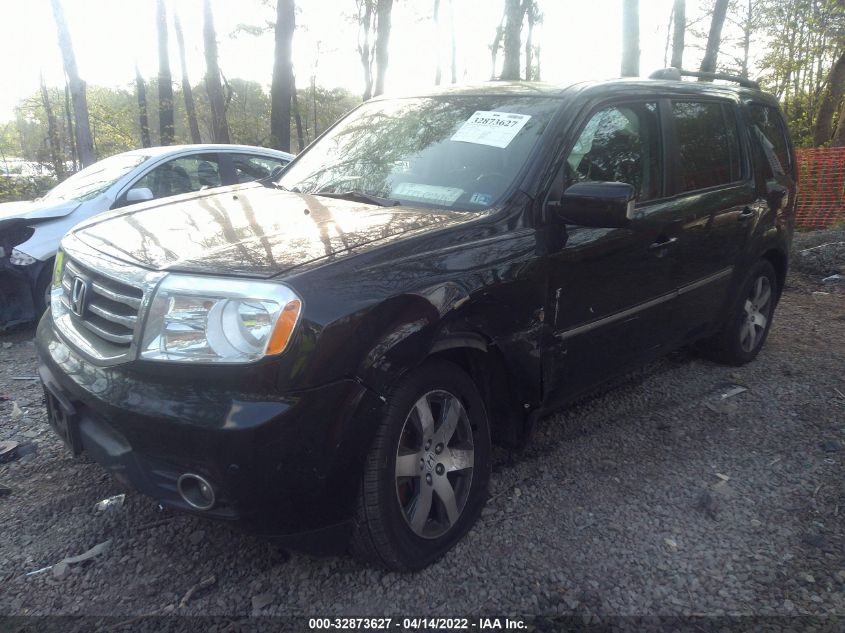 2014 HONDA PILOT TOURING 5FNYF4H98EB048978
