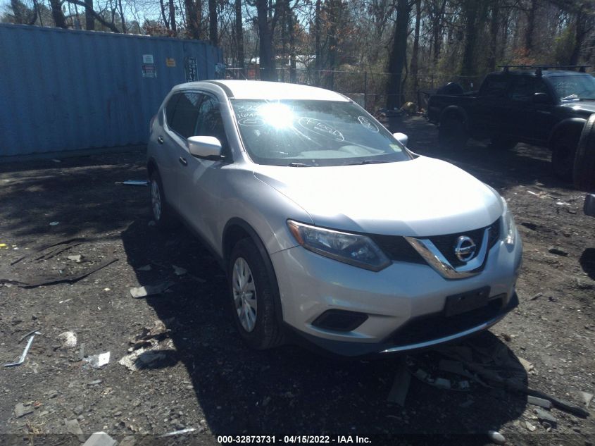 2016 NISSAN ROGUE S 5N1AT2MM8GC876338