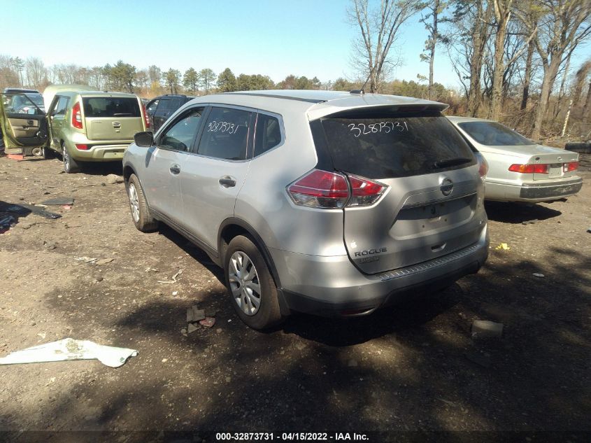 2016 NISSAN ROGUE S 5N1AT2MM8GC876338