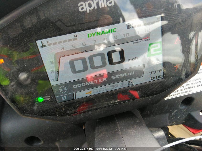 2021 APRILIA TUONO ZD4KSUE06MS000263