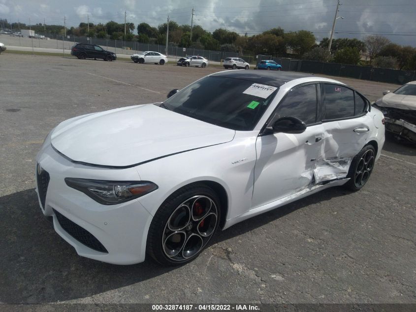 2022 ALFA ROMEO GIULIA VELOCE ZARFAMBN0N7659773