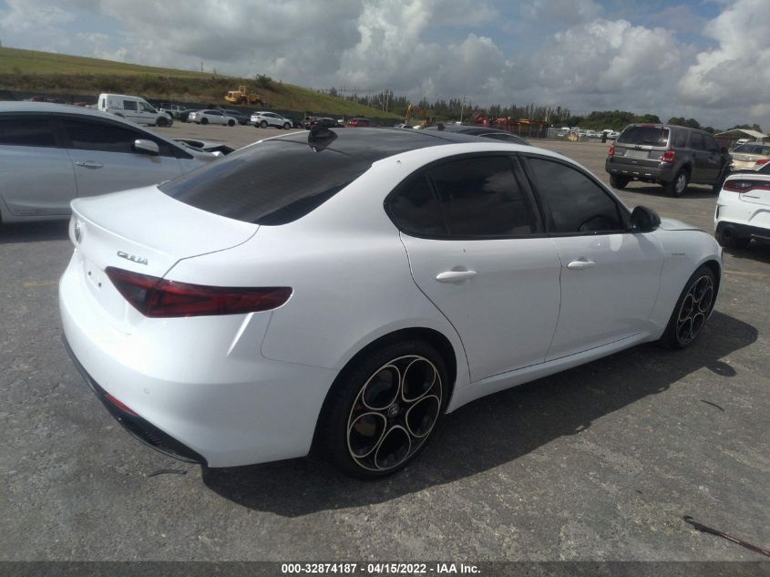 2022 ALFA ROMEO GIULIA VELOCE ZARFAMBN0N7659773