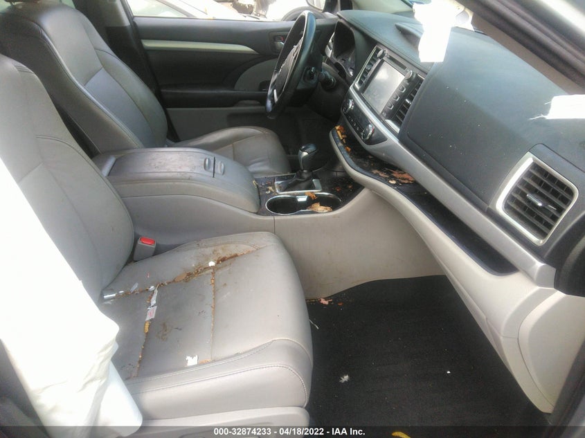 VIN 5TDKZRFH3HS514613 2017 TOYOTA HIGHLANDER XLE/SE