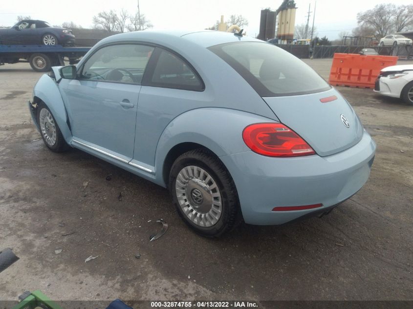 2013 VOLKSWAGEN BEETLE COUPE 2.5L 3VWJP7AT7DM662935