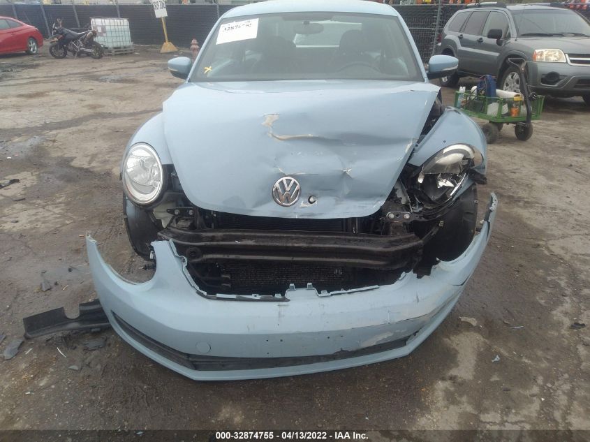 2013 VOLKSWAGEN BEETLE COUPE 2.5L 3VWJP7AT7DM662935