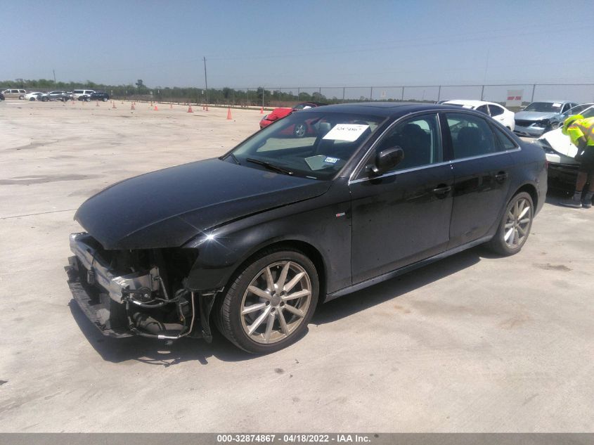 2014 AUDI A4 PREMIUM PLUS WAUEFAFL7EA088054