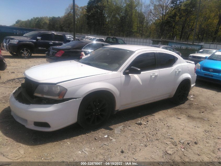 2014 DODGE AVENGER SE 1C3CDZAB8EN160874