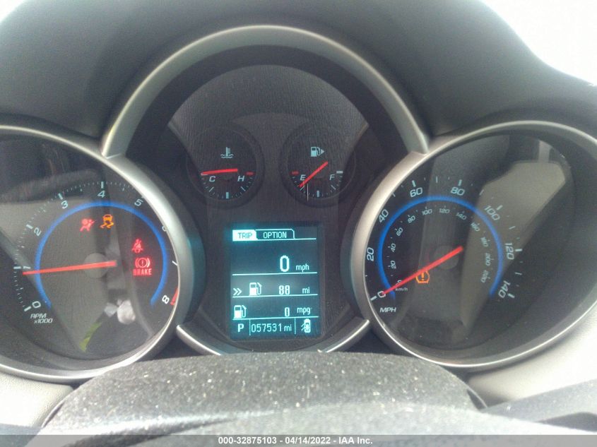 2016 CHEVROLET CRUZE LIMITED LT 1G1PE5SB5G7225987
