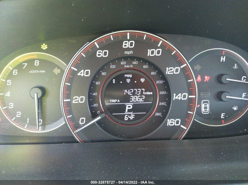 2013 HONDA ACCORD CPE EXL 1HGCT1B87DA014878