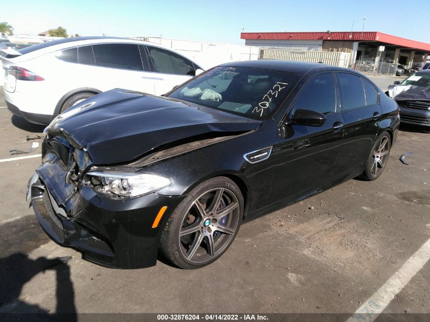 2014 BMW M5 WBSFV9C5XED593382
