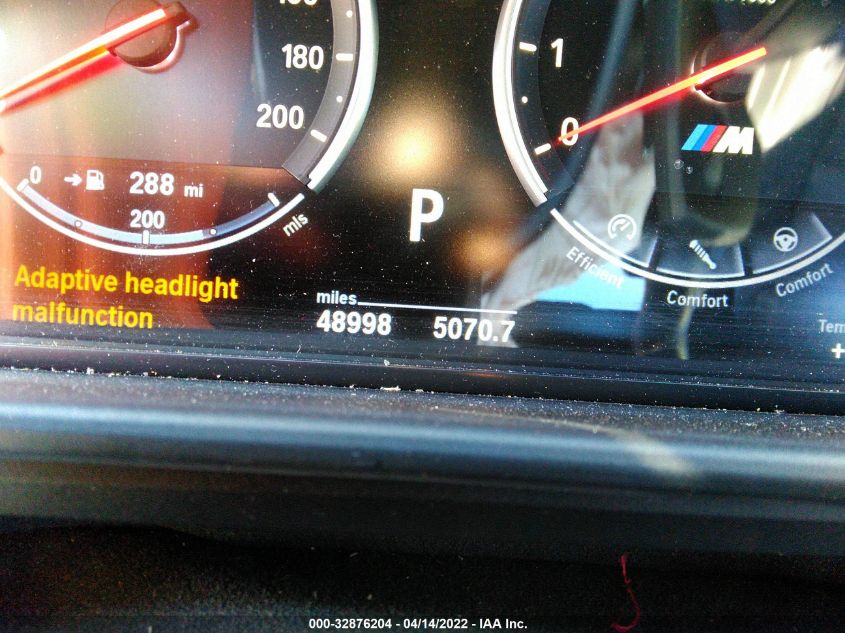 2014 BMW M5 WBSFV9C5XED593382