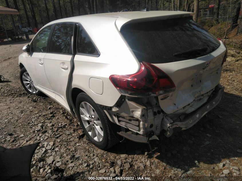 2013 TOYOTA VENZA LE 4T3ZA3BB2DU072663