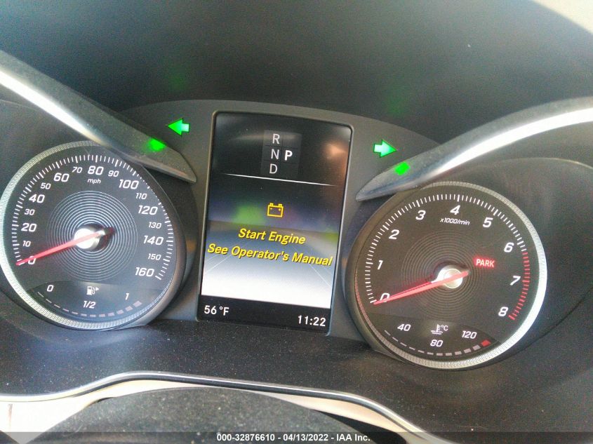 2017 MERCEDES-BENZ GLC GLC 300 WDC0G4KB6HF216164