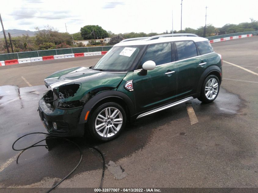 2018 MINI COUNTRYMAN COOPER WMZYS7C39J3E08222