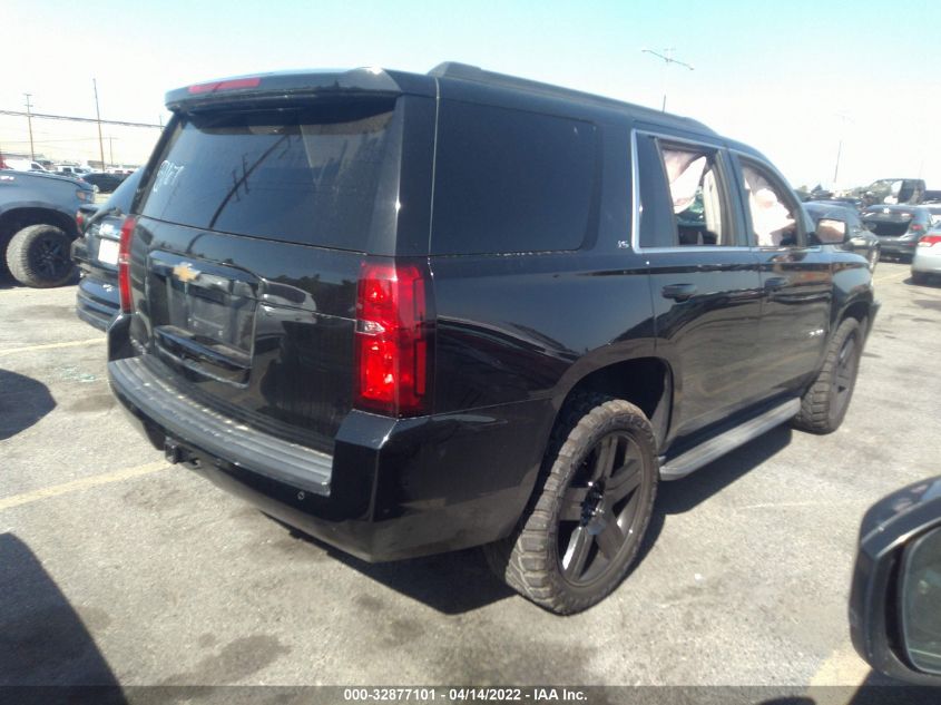 2016 CHEVROLET TAHOE LS 1GNSCAEC8GR387693