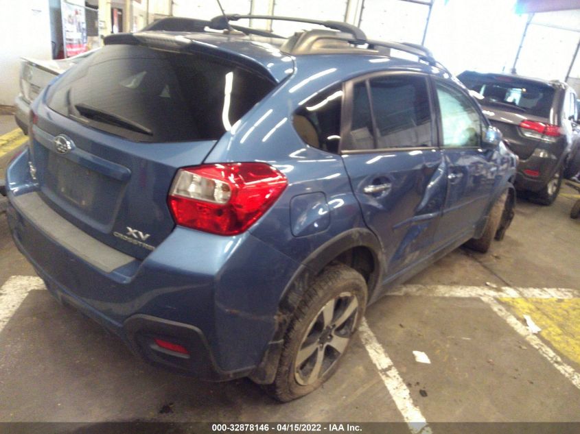 2014 SUBARU XV CROSSTREK HYBRID TOURING JF2GPBKC3EH226296