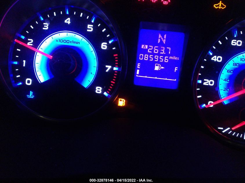 2014 SUBARU XV CROSSTREK HYBRID TOURING JF2GPBKC3EH226296