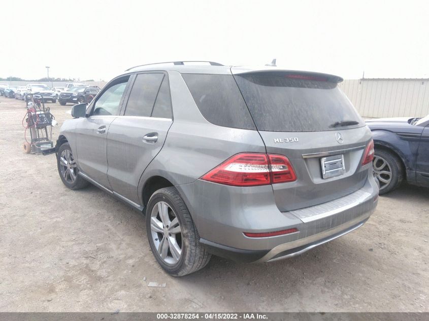 2013 MERCEDES-BENZ M-CLASS ML 350 4JGDA5JB7DA234563
