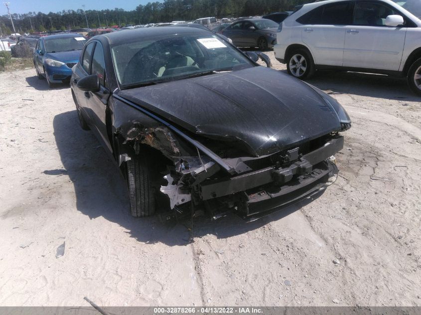 2021 HYUNDAI SONATA HYBRID BLUE KMHL24JJ0MA021870