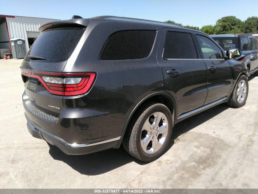 2014 DODGE DURANGO LIMITED 1C4RDHDGXEC286737