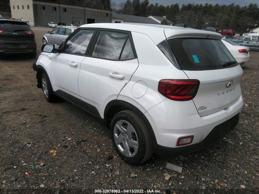 2020 HYUNDAI VENUE SE KMHRB8A32LU016413