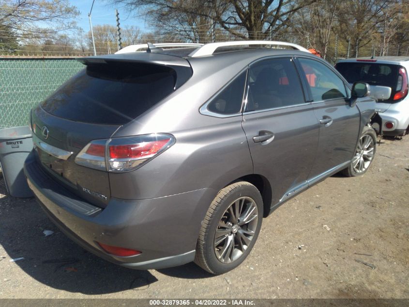 2013 LEXUS RX 450H JTJBC1BA6D2059265