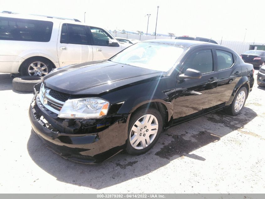 2013 DODGE AVENGER SE 1C3CDZAB0DN548308