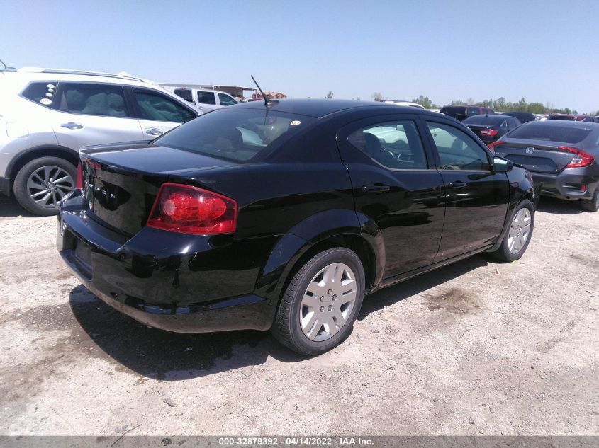 2013 DODGE AVENGER SE 1C3CDZAB0DN548308