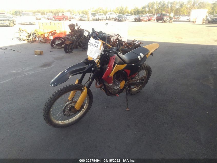 2016 HONDA CRF250 L MLHMD3818G5301534