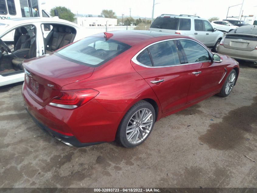 2020 GENESIS G70 2.0T KMTG34LA4LU056006