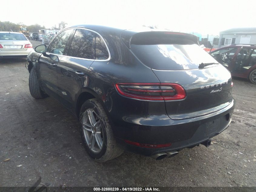 2017 PORSCHE MACAN S WP1AB2A56HLB17384