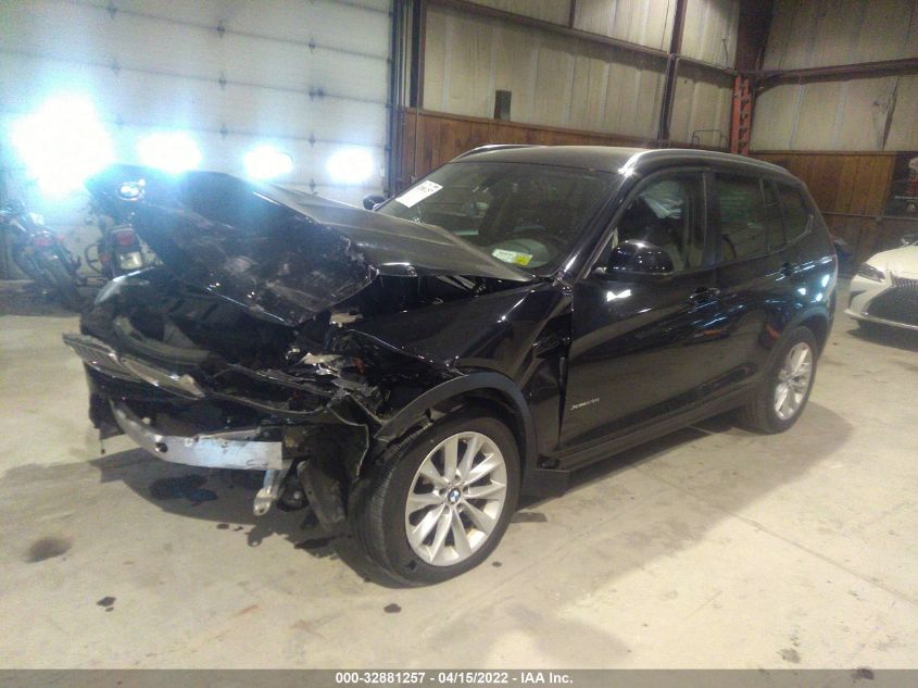2015 BMW X3 XDRIVE28I 5UXWX9C52F0D51410