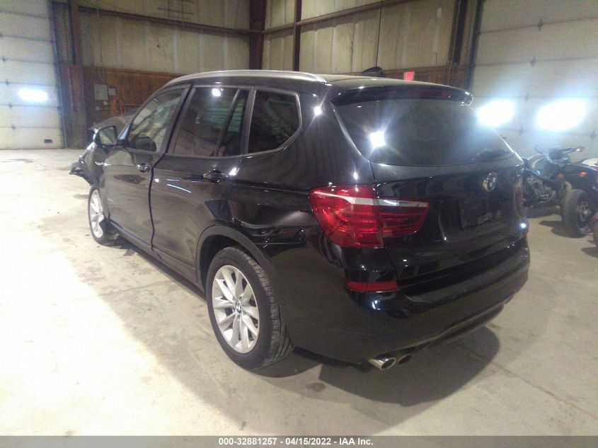 2015 BMW X3 XDRIVE28I 5UXWX9C52F0D51410